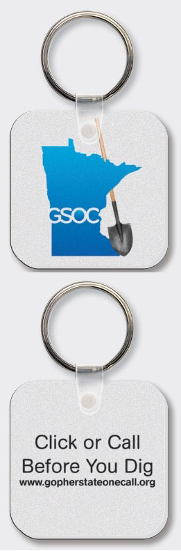 An image of the gsoc key chain